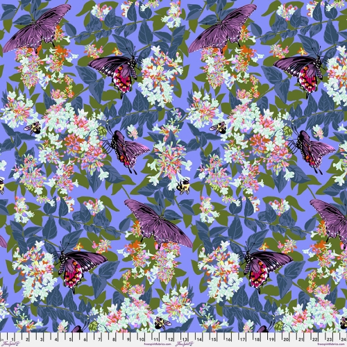 Baumwolle Patchwork - Anna Maria Horner - Our Fair Home - Neighborly - Periwinkle